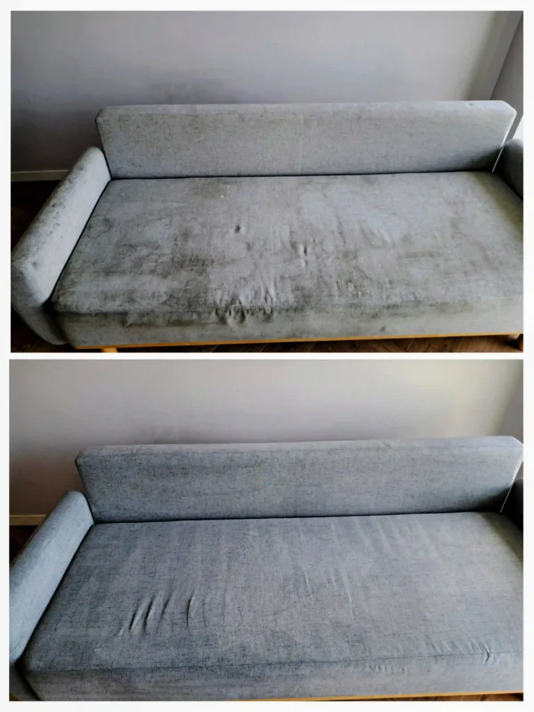 karcher poznan czyszczenie kanapy wynik